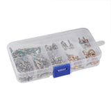 Assortiment de 135 pièces A/C Shrader Valve Core R134 Kit de 11 types