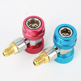 2 raccords climatisation automobile BP/HP