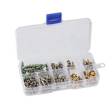 Assortiment de 135 pièces A/C Shrader Valve Core R134 Kit de 11 types