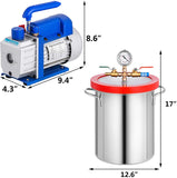 Kit pompe à vide réfrigération + caisson