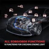 Valise de diagnostic automobile, système complet de codage ECU Contrôle bidirectionnel 28 Réinitialiser les outils de test de voiture