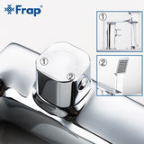 Robinet de salle de bain, ensemble 3 pièces FRAP F1134