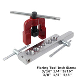 Kit outils d'évasement dudgeonnière pour tubes 3-28mm / coupe tubes