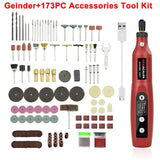 Kit d'outils rotatifs avec accessoires de gravure 126pcs