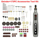 Kit d'outils rotatifs avec accessoires de gravure 126pcs