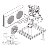 Coude en cuivre mâle à femelle de 90 pouces