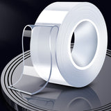 Ruban adhésif double face réutilisable, transaparent "Nano tape"