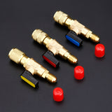 3 vannes avec robinet d'arrêt à bille