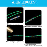 10/20/30/50 pièces de joints de soudure étanche thermorétractable