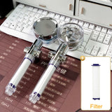 Pommeau de douche économie d'eau haute pression avec ventilateur ABS