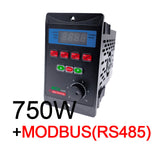 Convertisseur de fréquence 400W 750W RS485